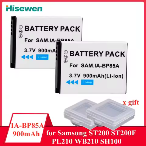 IA-BP85A IA BP85A BP-85A BP 85A Li-ion Camera Battery for Samsung ST200 ST200F PL210 WB210 SH100 Cam