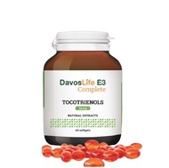 DAVOSLIFE E3  BIO-ENHANCED VITAMIN E TOCOTRIEONOLS. MAL18126021NC. 60 softgels 50MG. Superior bio-ab