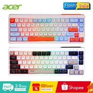 Acer OKW224 Rechargeable Wireless Keyboard Smart Tri-Mode Connectivity Silent & Comfortable For Work