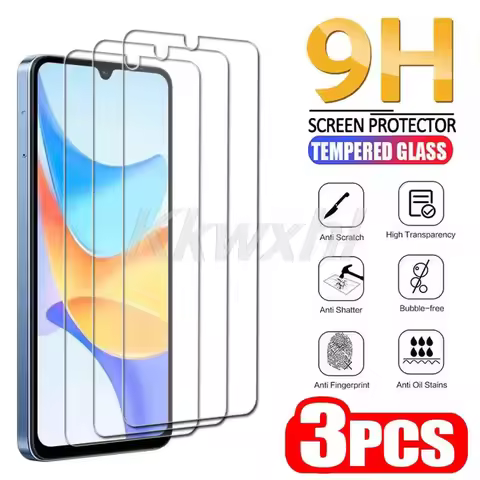 3PCS 9H HD Tempered Glass For Blackview BL9000 Pro BL8000 Oscal Modern 8 Shark 9 Wave 8C A53 A52 A96
