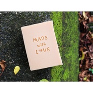 【皂章B55】made with love 壓克力 肥皂印章