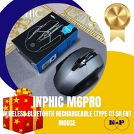 INPHIC M6PRO Wireless BT4.0/BT5.0/2.4G Rechargeable [Type C] Silent Mouse