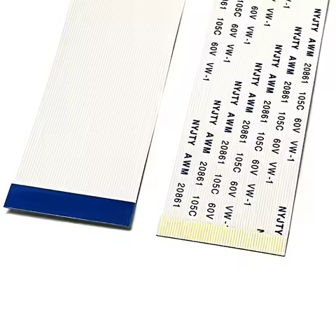 2pcs Gold Plated AWM 20861 105C 60V 50 Pins 0.5 mm Pitch B FPC FFC Flexible Ribbon Cable for LCD TV 