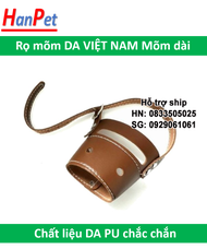 Hanpet - Rọ mõm chó (nhiều phân loại) dùng để rọ cho chó từ 2kg đến 60kg chất liệu bằng rọ inox hoặc