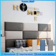 20x50cm children's anti-collision strip self-adhesive linen headboard waterproof anti-collision soft bag DIY home decoration 3D children's room safety protection self-adhesive wall sticker tatami