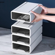 OOO Plastic Box Drawer Cosmetic Jewelry Storage Stackable Office Organizer Decoration