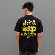 Kepstore - Married, no money - Words Shirt - Viral Combed 24s Unisex Men's T-Shirt