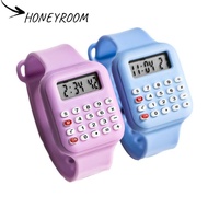HONEYROOM Electronic Digital Calculator, Multifunctional Date Display Micro Calculator Watch, Casual