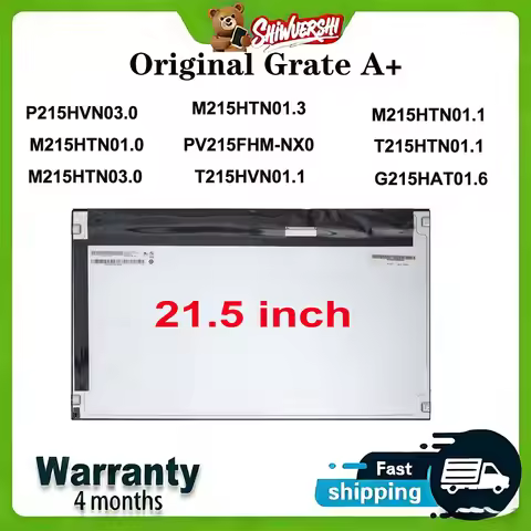 Original 21.5'' Lcd P215HVN03.0 M215HTN01.3 M215HTN01.1 M215HTN01.0 PV215FHM-NX0 T215HTN01.1 M215HTN