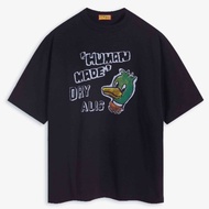 HUMAN MADE DUCK GRAPHIC TSHIRT English love logo printing design short sleeved Tshirt slub cotton fa
