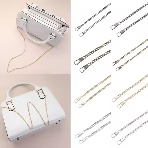1Pcs 120cm Handbag Accessory Metal Alloy Bags Chains Bags Belt Straps Purse Chain Bag Belt For Women