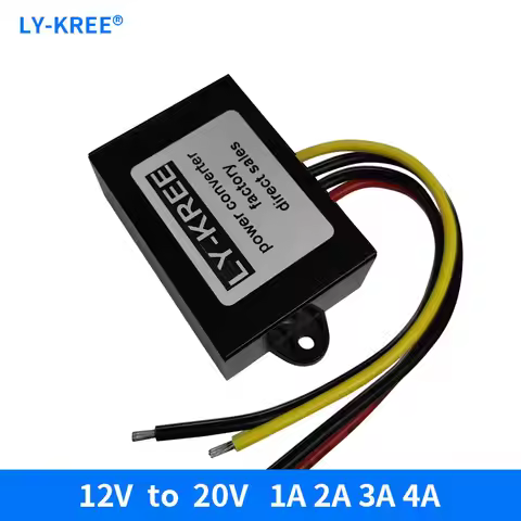 Step Up Voltage Converter 12V to 20V 15V DC-DC Adapter DC Converter 9-16V to 20V 19V Regulator Power