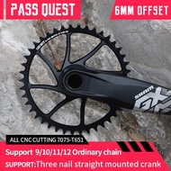 PASS QUEST SRAM GXP/DUB (6mm offset) Round Narrow Wide Chainring