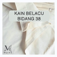 Kain Belacu Cotton Calico Sheeting Textile Fabric/Plain Belacu Fabric