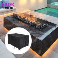 [FRDE] 420D Waterproof FirePit Cover: Rectangular Oxford Fabric in 5 Sizes