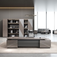 Combination Manager Dual Cabinet Office Furniture Presidential Office Boss Supervisor Simple Desk Ch