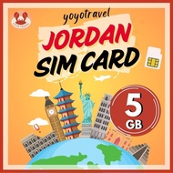 Jordan sim card 20GB data sim jordan travel sim card jordan sim kad yoyotravel Amman petra aqaba jer