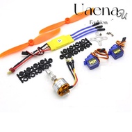 UAENAU A2212 2200KV Multiple options SG90 9G Micro Servo For RC aircraft 6035 Propeller Brushless Mo