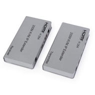 Optimal Shop 656ft/200m HDMI USB Extender RJ45 IP Network KVM Over IP Extender Over Cat5e Cat6 HDMI 