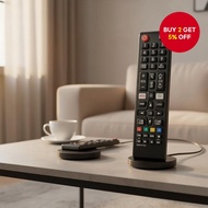 BN59-01315D Remote Control Compatible with Samsung 4K Smart TVs: UA43RU7100W, UA50TU7000, UA50RU7100