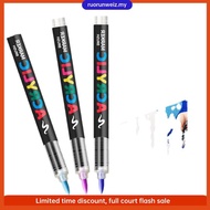 Acrylic Marker Pen for Rock Painting, Brush Tip Paint Markers Fabric Markers Waterproof Paint 12/24/