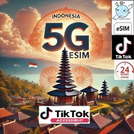 INDONESIA eSIM *24HRS USAGE* HIGH SPEED *5G/4G Unlimited DATA 1-30 DAYS Daily 500mb/1GB/2GB/TOTAL 3G