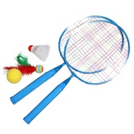 【HOT SALE】 Shuttlecock Racquet With Badminton Indoor Outdoor Team Playing Games Toys Badminton Racket For Children Kids