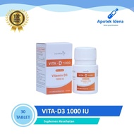 VITA-D VITAMIN D3 1000 IU CONTENTS 30 tablet - Vitamin D- Bone Vitamin
