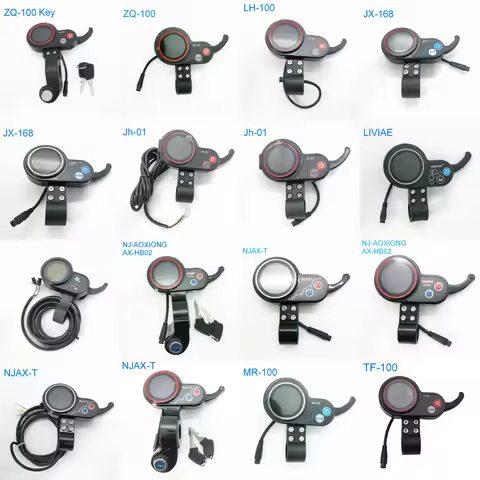Electric Scooter Instrument Display 24V 36V 48V Dashboard Finger Throttle For Kugoo M4 SEALUP TF-100