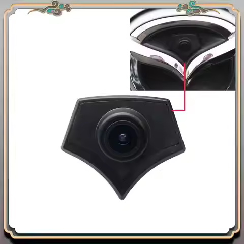A73Q-Car Front View Logo Embedded Camera For Mazda 2/3/5/6 CX-7 CX-9 MX-5 MPV R8 With CCD Waterproof