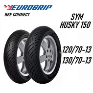Eurogrip Tayar SYM Husky 150 Husky150 Bee Connect Tyre 120/70-13 & 130/70-13 Ready Stock