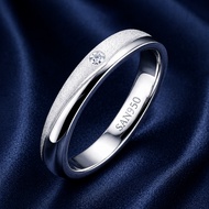 Men's Ring PLATINUM Original SAN950 [P06] - Engagement Wedding | 950 Silver Palladiumpilihan