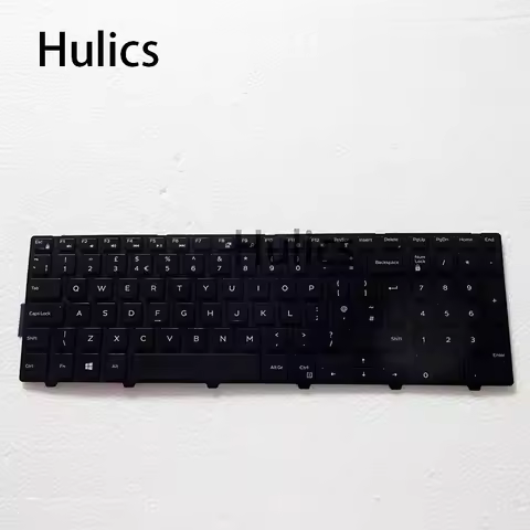 Hulics Used US Keyboard For Dell Inspiron 15-3000 15-5000 5759 5547 5748 3542 DP/N:0N3PXD