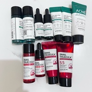 [EXP 11/26] UNIT Some By Mi Mini Trial Size Snail Truecica Miracle Repair & AHA BHA PHA 30 Days Mira