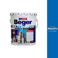 BEGER สีรองพื้นปูนเก่า MULTI PURPOSE PRIMER B-1900 5 แกลลอน จัดส่งโดย HomePro