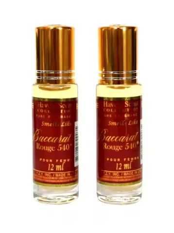 Oil Perfume Baccarat Rouge 540 Parfum 12ml (Pack of 2)