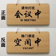 2-in-1 Open Double-Sided Sign for Shops We Are Open We Are Closed Wooden Sign Open for Business Clos