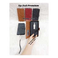 Leather Case Flip Cover Sony Xperia XZ2Premium Leather