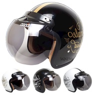 HELM BOGO DEWASA KACA BOGO FULL LEHER SNI MOTIF SIMPLE IS GOOD TERBARU 2024