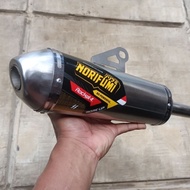 Openpipe exhaust for motorcycle 2 stroke type NORIFUMI Ts125 dt100