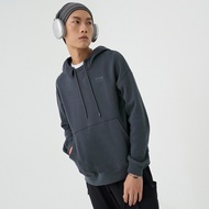 [ERSS] Men's Hooded Kick Cap t Long-Sleeved Top Top Trendy Casual Double-Layer Dark Gray [K60355]