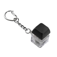 Keychain Gantungan Kunci Fidget ASMR Lampu Led RGB Alat Relaksasi Outemu Mechanical Switch Keycap