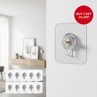 10Pcs Traceless Wall Picture Frame Hooks, Invisible Hanging Nails for Frames and Shelves  10Pcs Cang