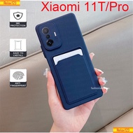 Xiaomi Mi 11 11Lite 11T Pro 11TPro 11 T Pro Lite NE 4G 5G Phone Case Color Wallet Card Slot Soft Silicone Shockproof Casing Lens Camera Pr