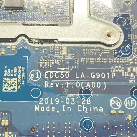 LA-G901P For Dell Latitude 5500 Laptop Motherboard With I3-8145U I5-8265U/8365U I7-8665U CPU DDR4 CN