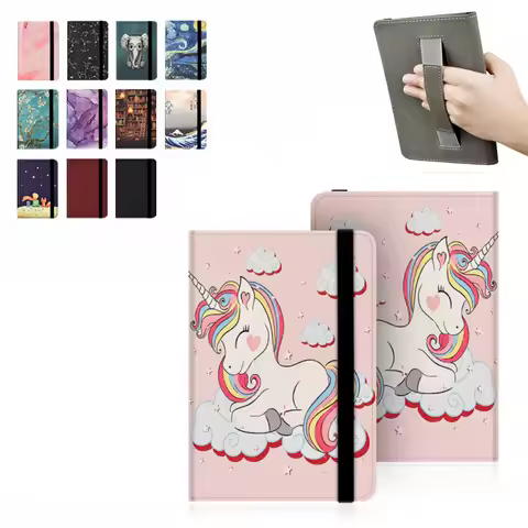 Universal With HandStrap Cover for Rakuten Kobo Glo HD N437 Kobo Aura N514 N613 Kobo Touch 2.0 N587