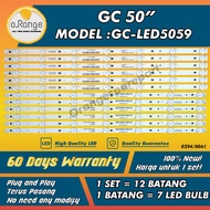 GC-LED5059 GC 50" LED TV BACKLIGHT (LAMPU TV) GC 50 INCH LED TV BACKLIGHT