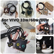 For VIVO 33W Charger Protector for men 44W 66W 80W v27e charge case Fast Chargering Protective Case 