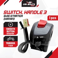 2PV-H3963-00 Yamaha OriginalY15 V2 Handle Suis Starter Kanan Double Signal Hazard On/Off Engine