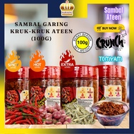 Original Sambal Garing Kruk Kruk Ateen (100g) by Ateen Kitchen